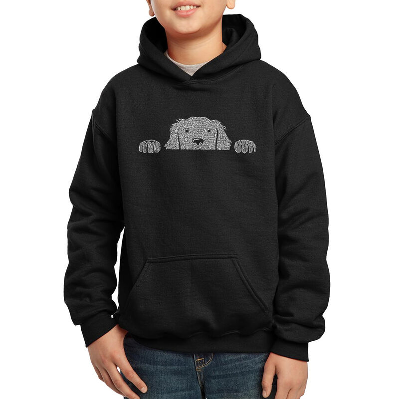 Sudadera Con Capucha Word Art Para Ni&ntilde;o - Perro... image number null