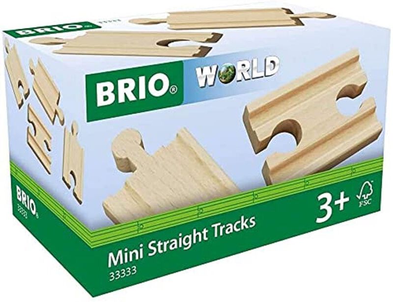 Train Set Extension Brio World Mini Straight Tr... image number null