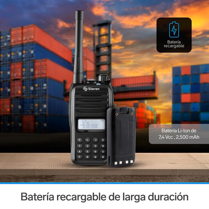 Radio Intercomunicador Profesional Con Teclado ... image number null