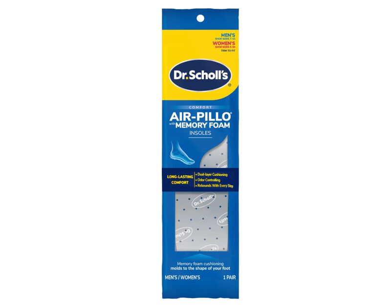 Plantillas Dr. Scholl's Air-pillo Con Espuma Vi... image number null