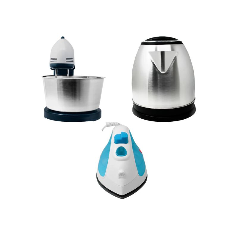 Combo Hogar Rca Rc-Ch Batidora + Tetera + Planc... image number null