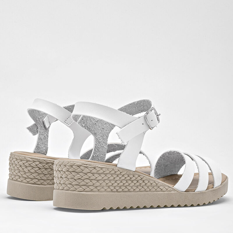 Pravia Sandalia para mujer blanco image number null