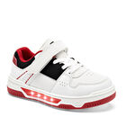 Charly Tenis Para Preescolar Ni&ntilde;o Blanco Negro Cod 139648-c