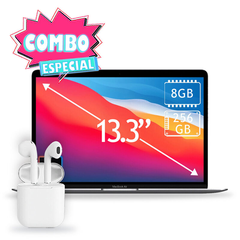 Combo Laptop Apple MacBook Air M1 13.3" 256gb 8... image number null