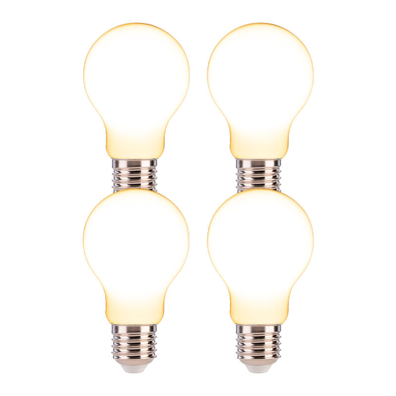 Paquete De 4 Focos A19 Filamento Led 6 W, Irc 9... image number null