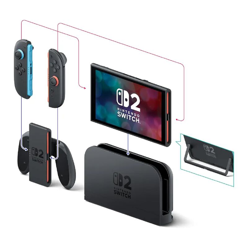 Consola Nintendo Switch 2 - Neon Mario Kart Wor... image number null