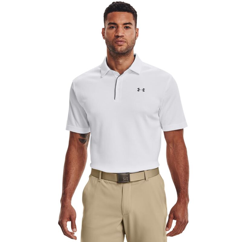 Polo Under Armour Ua Tech Para Hombre Blanco Ta... image number null