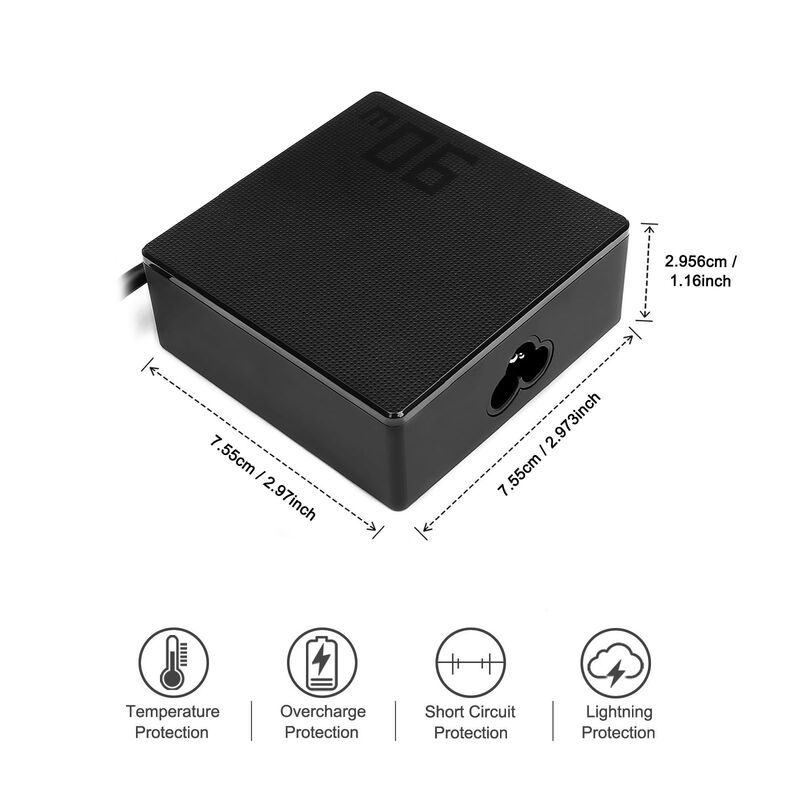 Cargador Juyoon 90 W 19 V 4.74 A Para Cable De ... image number null