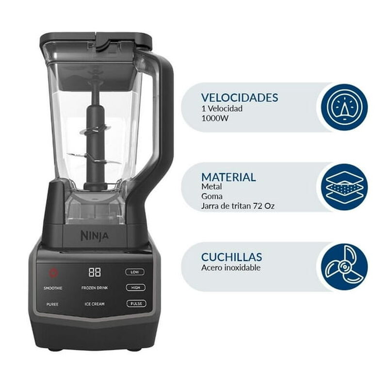 Licuadora Portátil Ninja Smart Screen Blender C... image number null