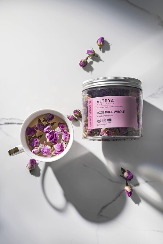 T&eacute; De Botones De Rosa Alteya Organics, Certific... image number null