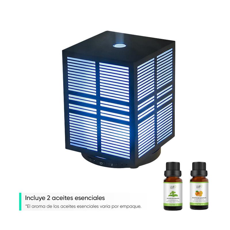 Difusor ultrasónico de aromaterapia metal image number null