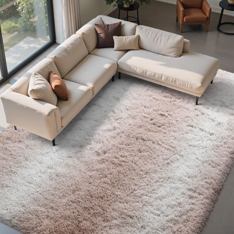 Alfombra Finréc Home 274 x 366 cm Beige A Raya... image number null