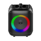 Stf Bocina Inal&aacute;mbrica Rgb Kube Fest Negro 8''