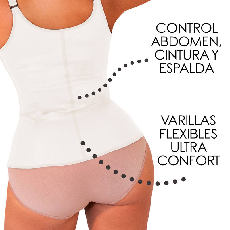 Faja Chaleco Reductora Moldeadora Látex Orgánic... image number null