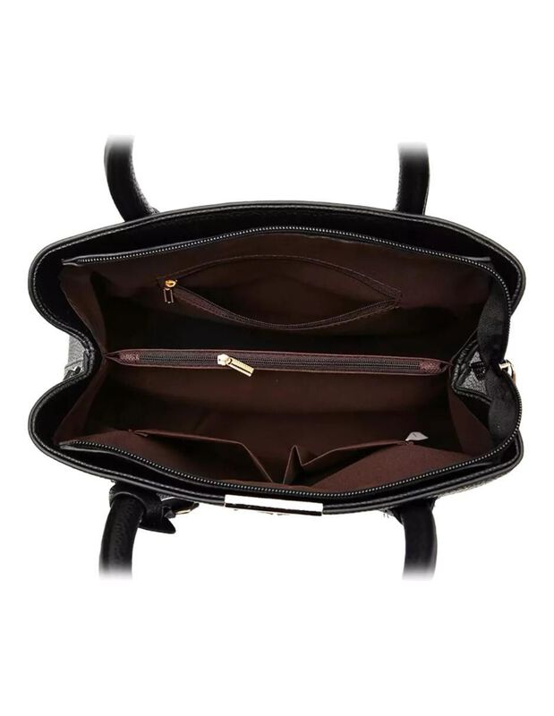 Bolsa Tote Pink Brule De Cuero Para Mujer image number null