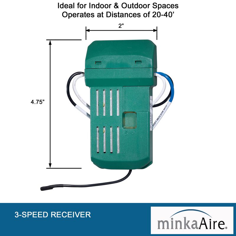 Control Remoto Inal&aacute;mbrico Minka-aire Rcs223 Bl... image number null