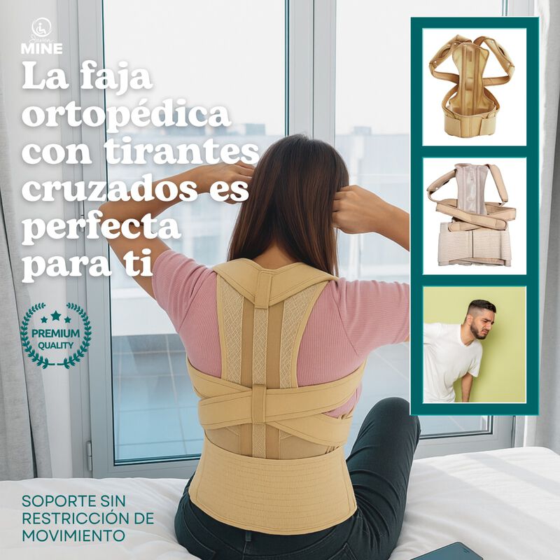 Corrector de Postura para Espalda y Hombros | F... image number null
