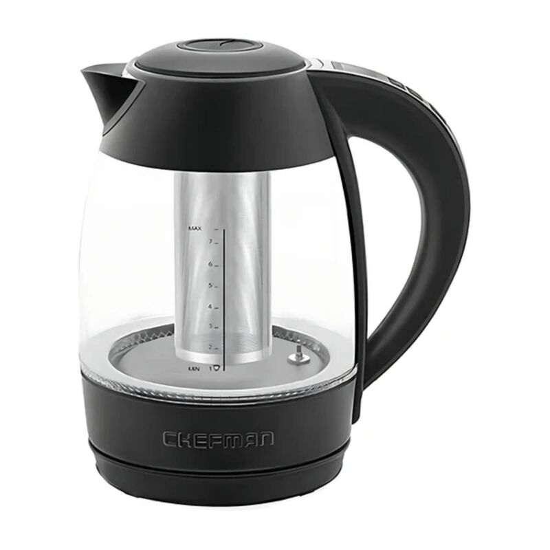 Jarra El&eacute;ctrica Digital Chefman 1.8 Litros Negr... image number null