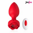 Rose Bloom Plug Anal Vibrador Con Control Remoto Joujou | 10 Cm