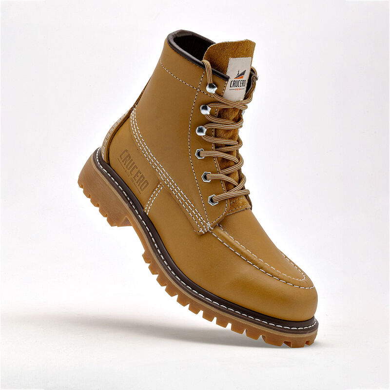 Crucero Bota Industrial Para Hombre Amarillo Co... image number null