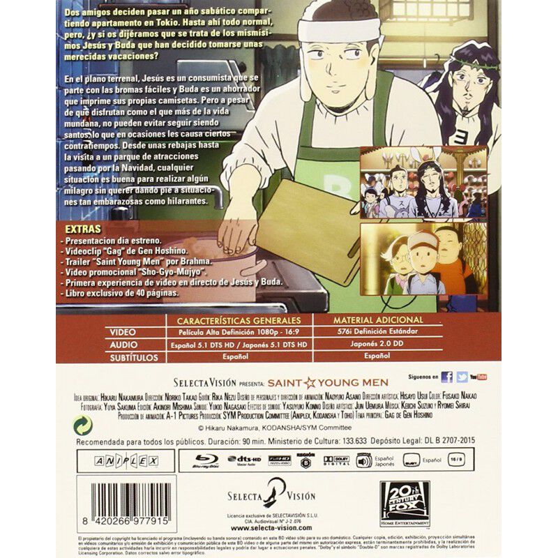 Saint Young Men [blu-ray] image number null