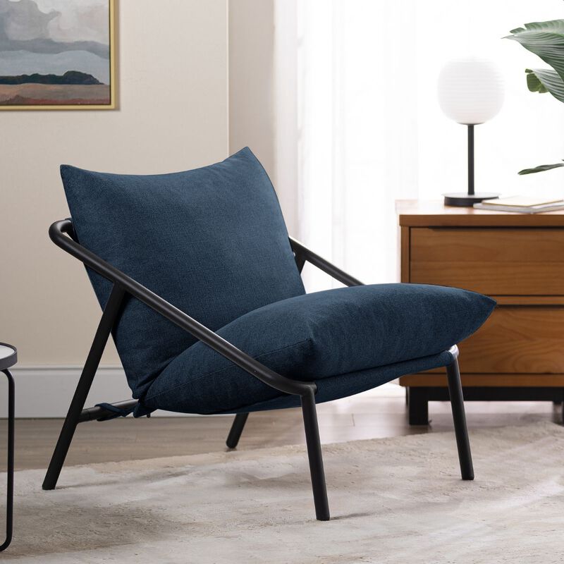 Zinus | Silla De Metal Zinus Ada Con Cojines De... image number null