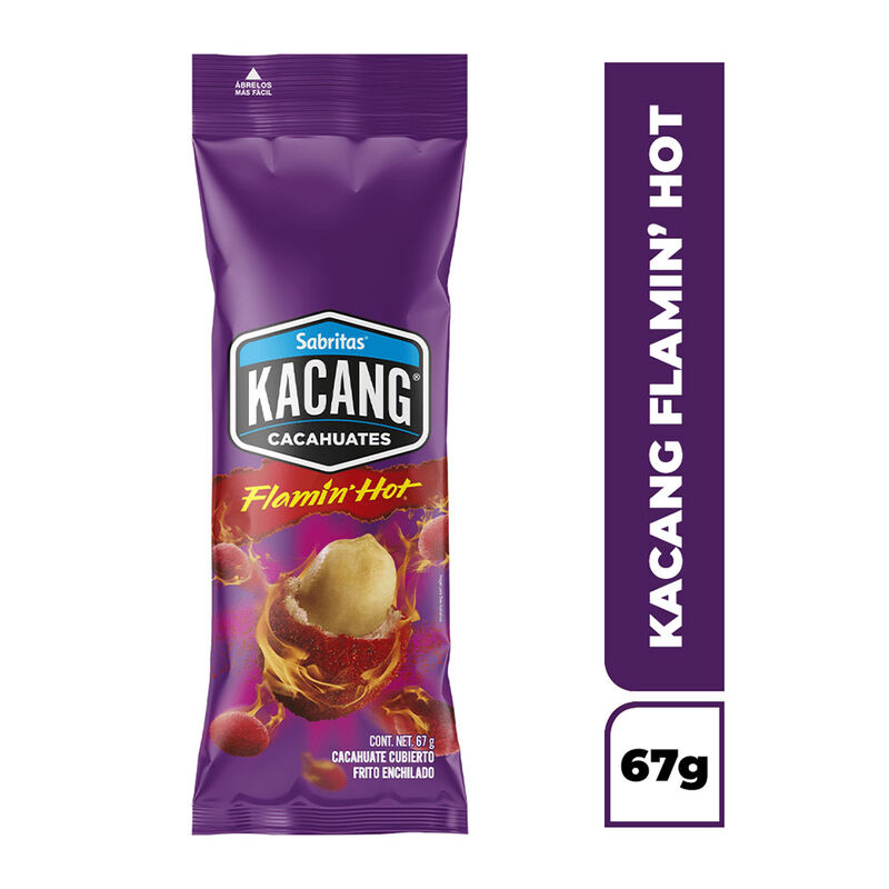 KACANG FLAMIN HOT 67GR image number null