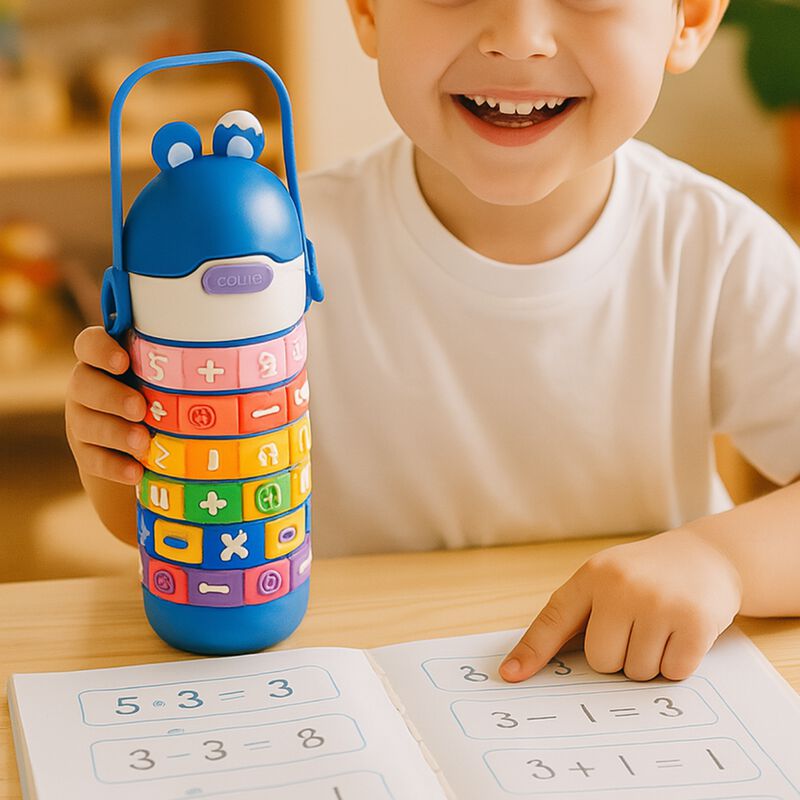 Termo Para Ni&ntilde;os Escolar Antiderrame Fr&iacute;o Calie... image number null