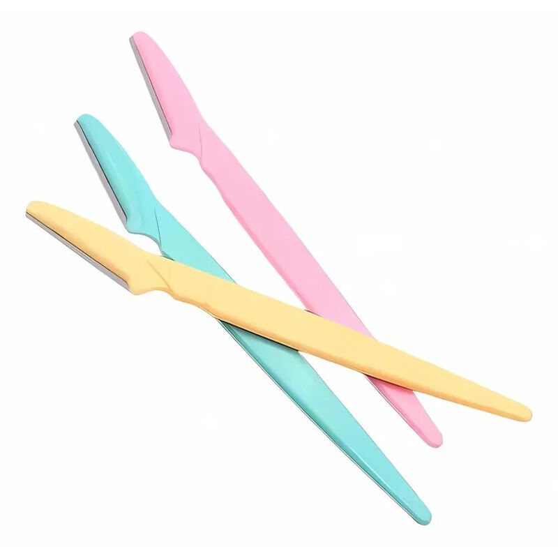 10 Sets 3 Piezas Perfilador Para Cejas Navaja image number null