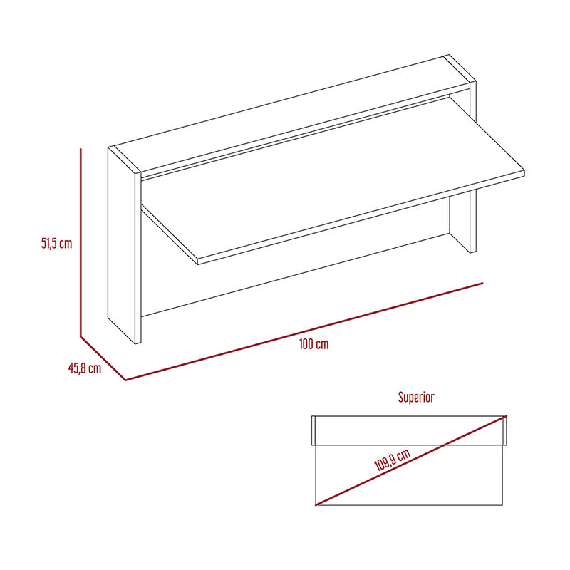 Escritorio de Pared London image number null