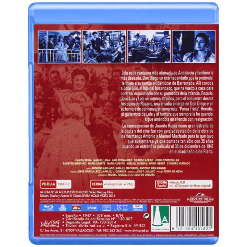 La lola se va a los puertos [Blu-ray] image number null