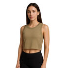 Top deportivo Wilson para entrenamiento mujer BEIGE CLARO MD