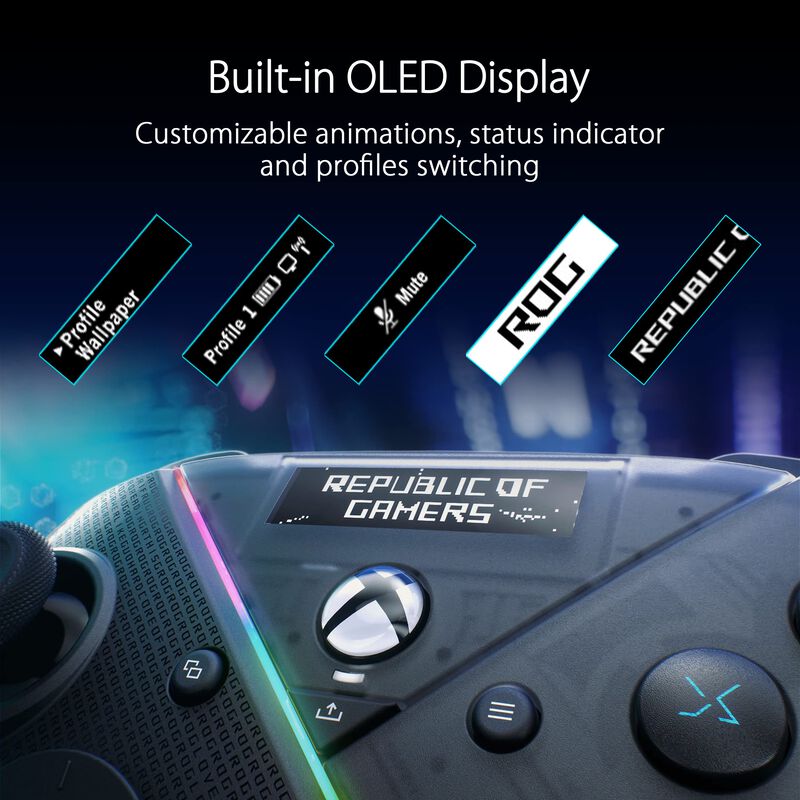 Controlador De Juegos Asus Rog Raikiri Pro Oled... image number null