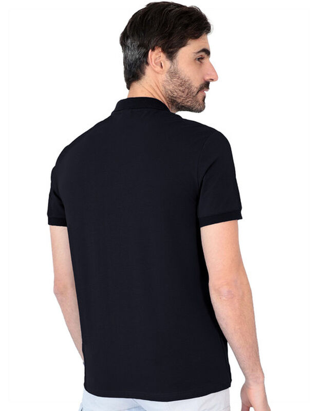 Playera Caballero Premium Cuello Con Cierre Neg... image number null