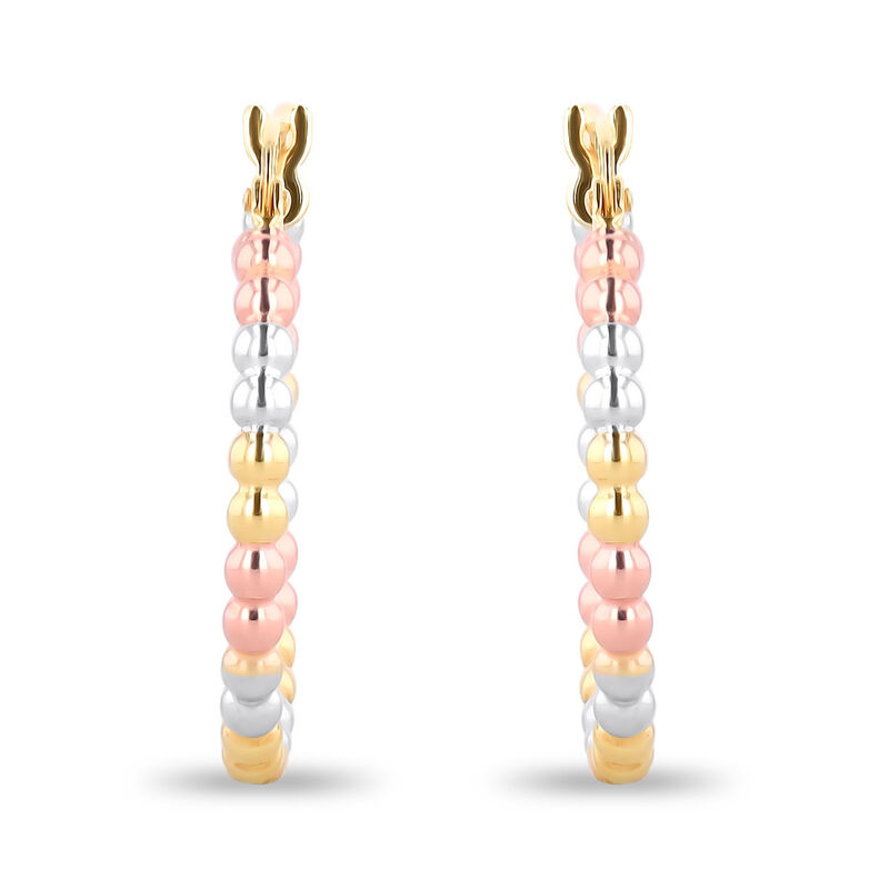 Arracadas De Oro Florentino 10K (15Mm Aprox) image number null