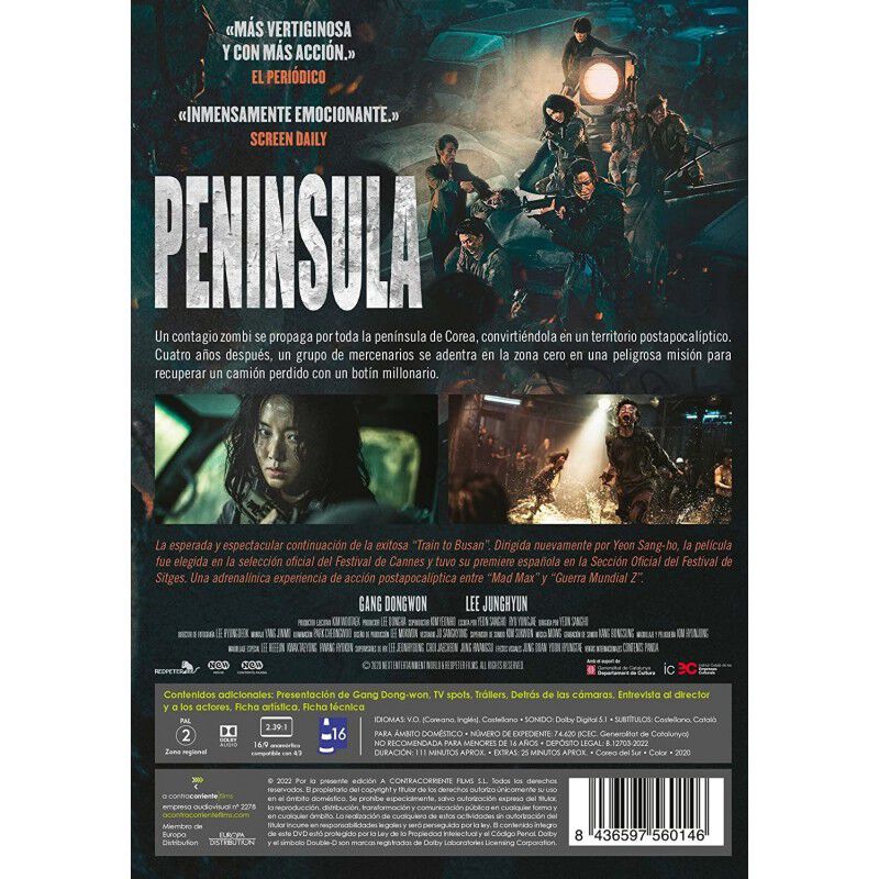 Pen&iacute;nsula Tren a Busan 2 [DVD] image number null