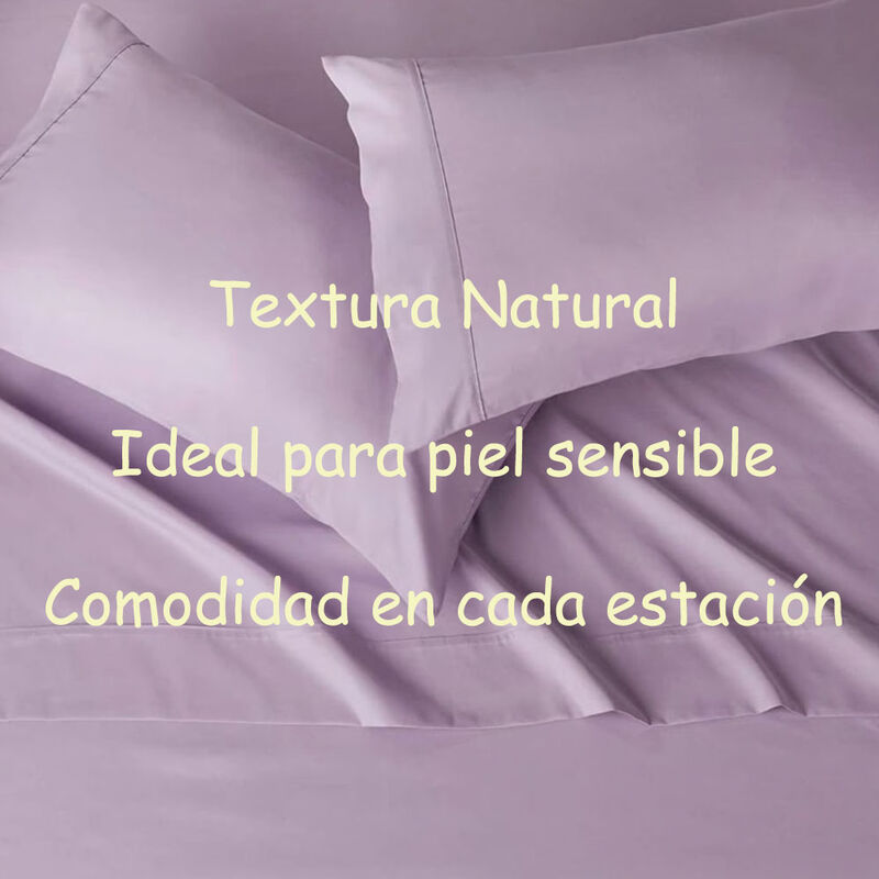 Juego de S&aacute;banas Matrimonial 100% Algod&oacute;n Premi... image number null