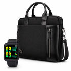 Kit Porta Laptop Cloe Uomo 15 Plg + Smartwatch Hyper
