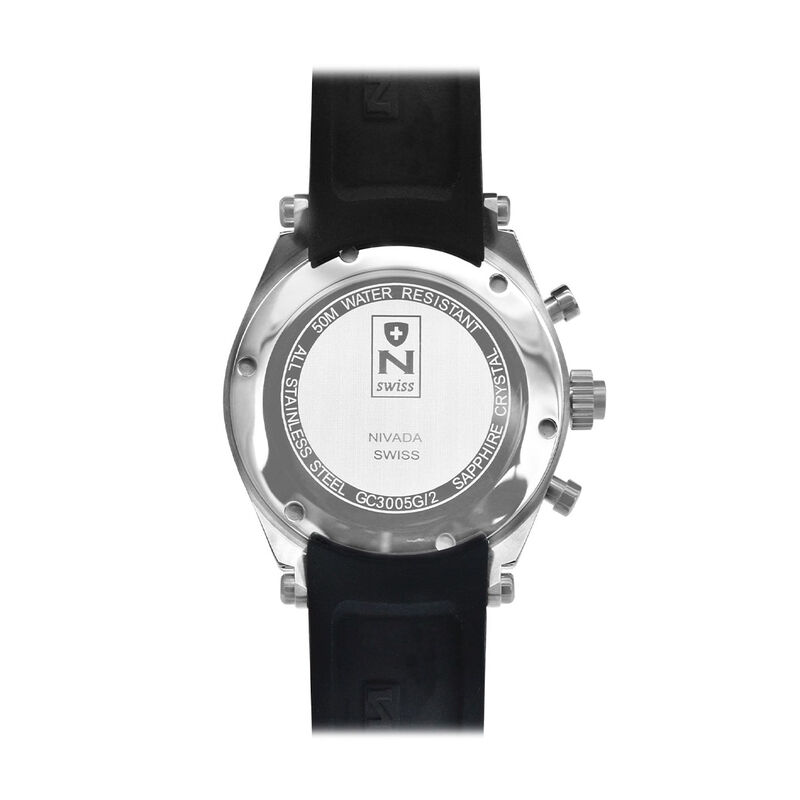 Reloj Nivada MoonMaster Cab Ac/Caucho Chrono Ne... image number null