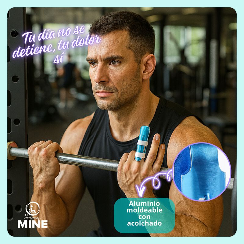 F&eacute;rula para Dedo en Martillo en Aluminio y Acol... image number null