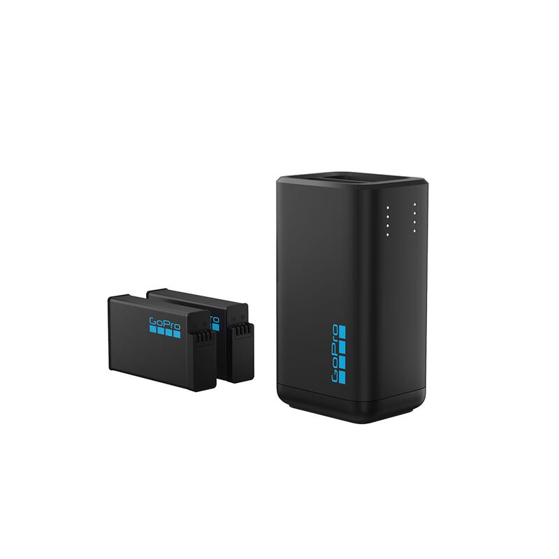 Cargador De Bater&iacute;as Gopro Max2 Doble + 2 Bater... image number null