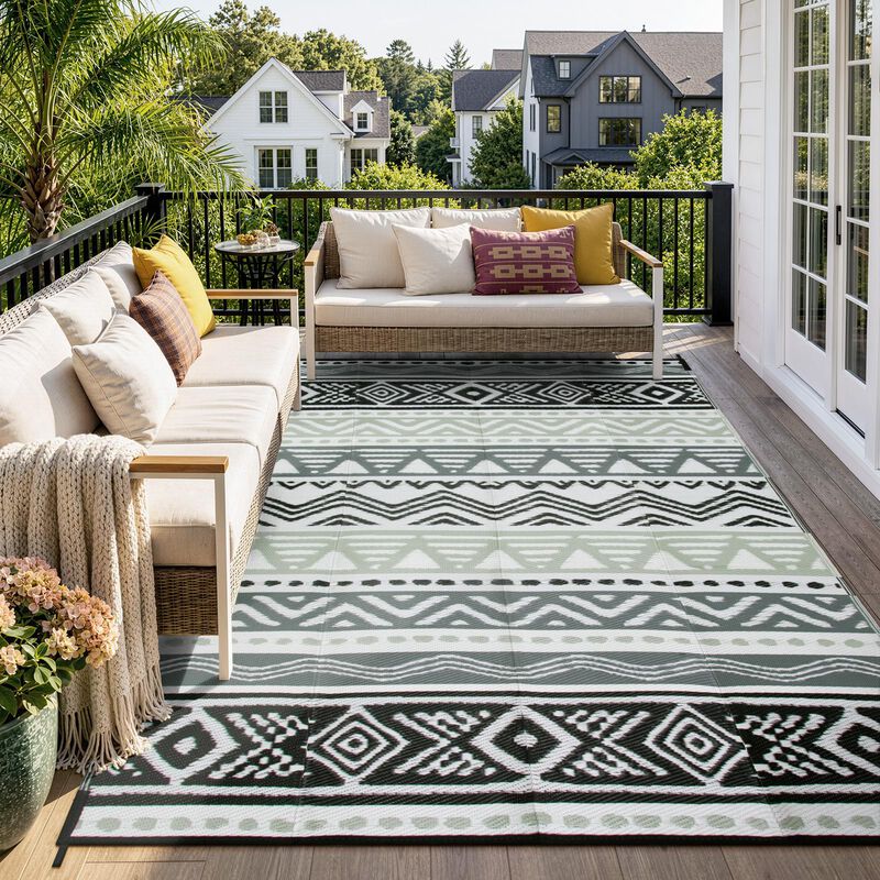 Alfombra Exterior Lahome 244 &times; 305 cm Impermeab... image number null
