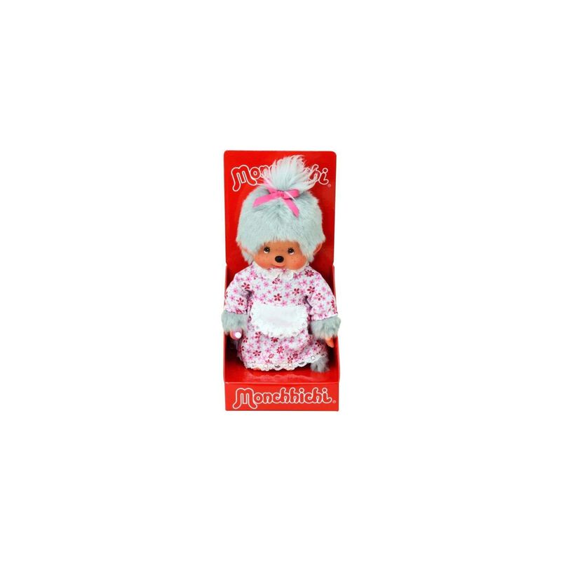 Peluche Bandai Monchhichi Mamie Granny 20 Cm De... image number null