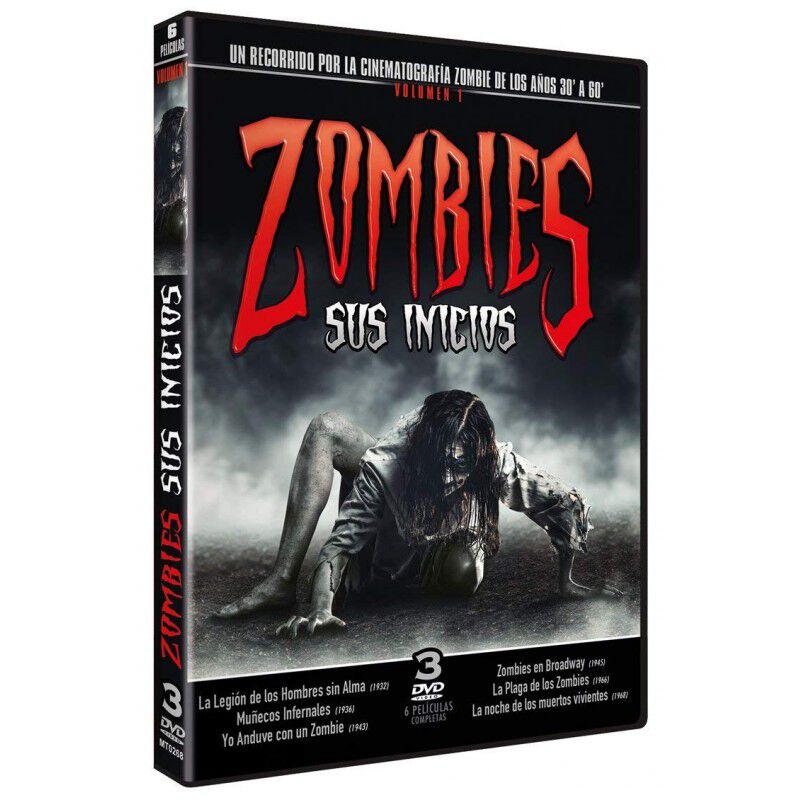 Zombies - Sus Inicios [DVD] (1932, 1936, 1943, ... image number null