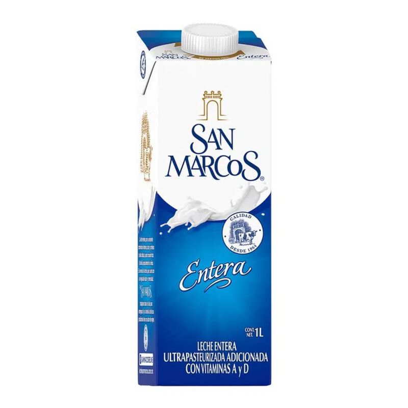 Leche Uht San Marcos Entera 1 Lt Edge image number null