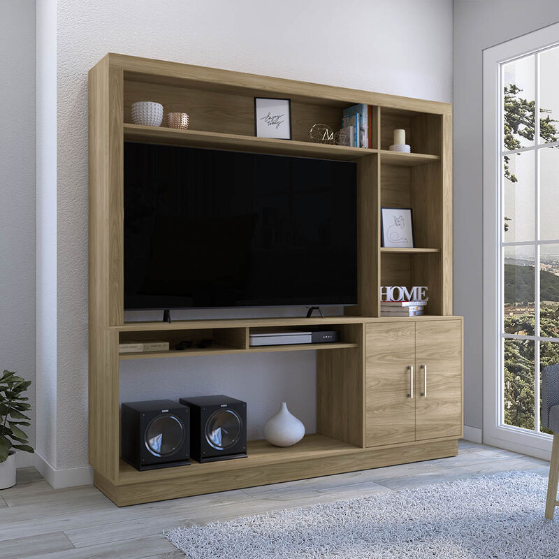 Mesa Para Tv Romeo Fresno Europeo Virtual Muebl... image number null