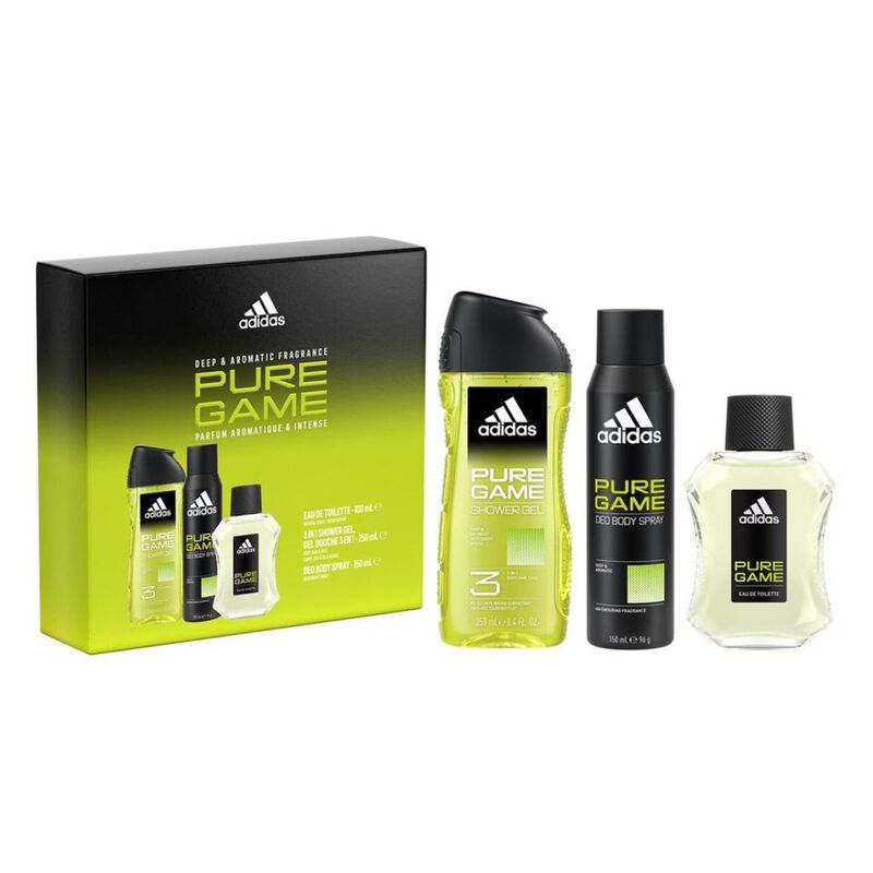 Adidas Set Pure Game Natural Perfume Edt + Gel ... image number null