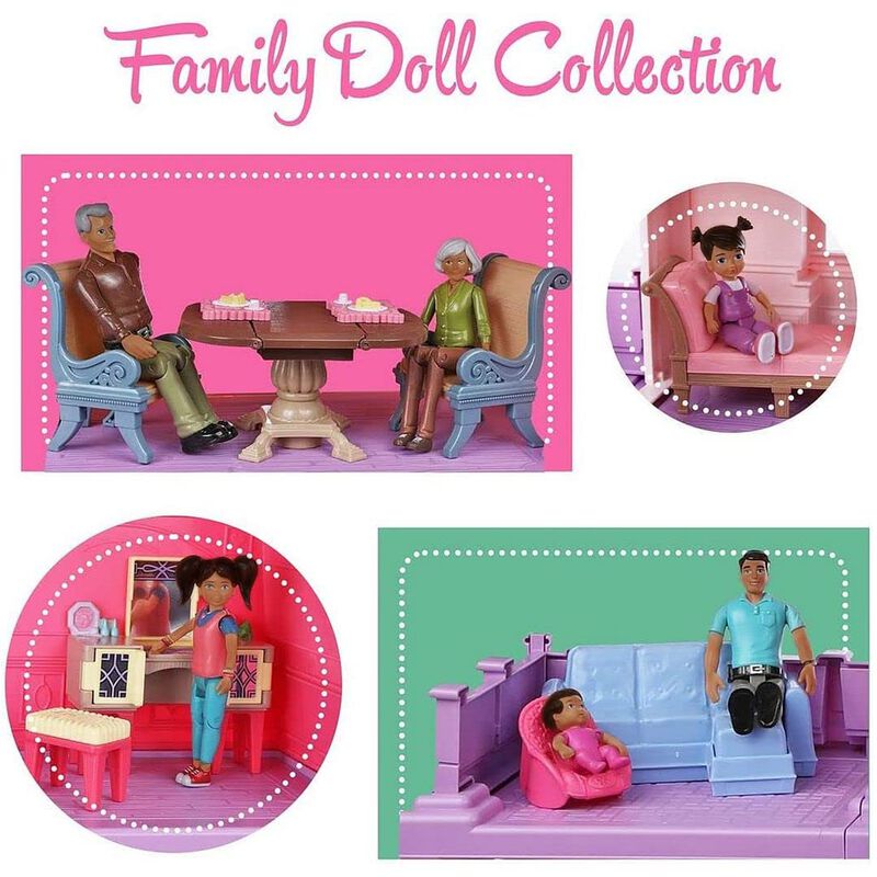 Set Dollhouse People Beverly Hills Sweet Li'l F... image number null