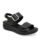 Relax sandalia cu&ntilde;a para mujer negro cod 140797-E
