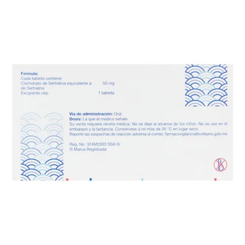 SERTEX 50 MG TABLETA C28 image number null